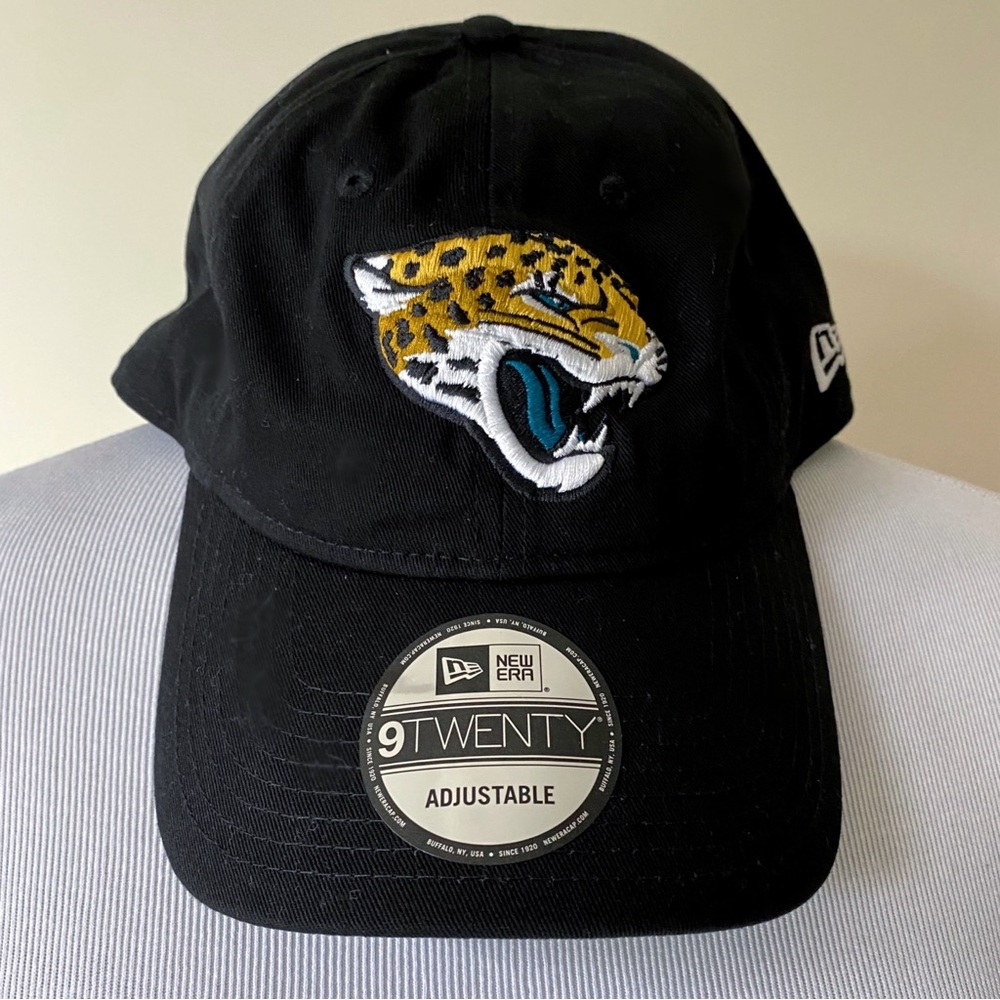 New Era Jacksonville Jaguars Dad Hat Cap Mens Womens NFL Fan Gear Gift Black